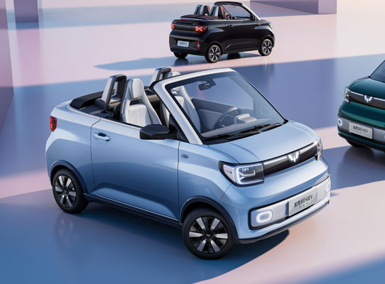 2 deuren 2 de Auto Mini Wuling Hong Guang 280KM van Zetelswuling Ev