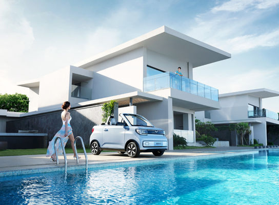 2 deuren 2 de Auto Mini Wuling Hong Guang 280KM van Zetelswuling Ev