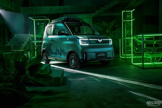 Wuling Hongguang GAMEBOY Mini Car Ev 200300KM 3 Deuren 4 Zetels