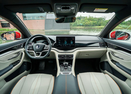 Lied PLUS van de de Auto's Medio Grootte van BYD EV Elektrische Auto 505KM van Suv 5 Deuren 5 Zetels