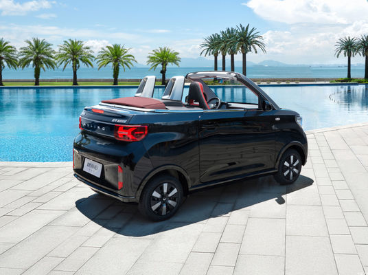 Convertibele Wuling Hongguang EV 280KM Enige Motor 2 Deuren 2 Zetels