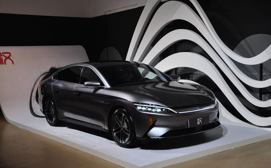 5 deuren 5 Zetelsbyd Han EV Auto's Zuivere Elektrische Medio Grote 610715KM