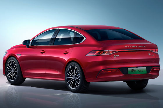 400600KM Compacte Byd Qin Plus Ev 4 Deuren 5 Zetels Hoge Prestaties